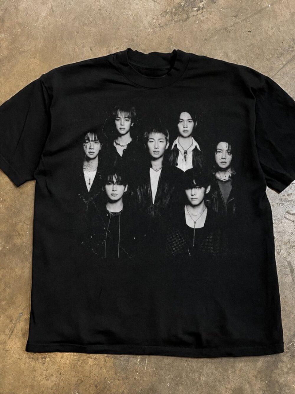 Jung Kook BTS T-Shirt, Bangtan Sonyeondan Graphic Tee, K-Pop Fan Shirt Reprint